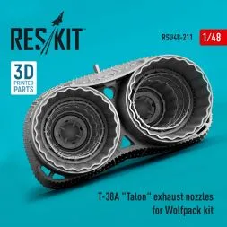 T-38A "Talon" exhaust nozzles for Wolfpack 1:48