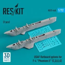 F-4 "Phantom II" USAF Outboard pylons 1:72