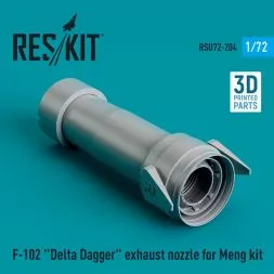 F-102 Delta Dagger exhaust nozzle for Meng 1:72