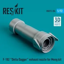 F-102 "Delta Dagger" exhaust nozzle for Meng 1:72
