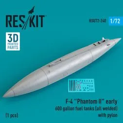 F-4 "Phantom II" early 600 gallon fuel tanks 1:72