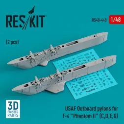 F-4 "Phantom II" USAF Outboard pylons 1:48