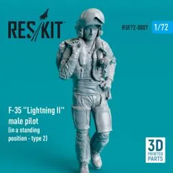 F-35 "Lightning II" pilot (type 2) 1:72