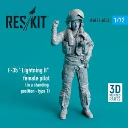F-35 "Lightning II" female pilot (type 1) 1:72