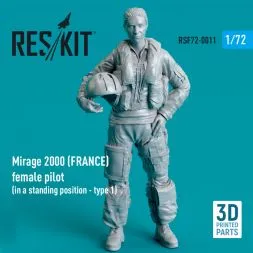 Mirage 2000 (FRANCE) female pilot (type 1) 1:72