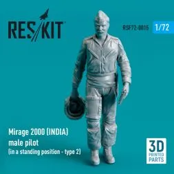 Mirage 2000 (INDIA) male pilot (type 2) 1:72