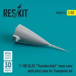 F-105 (G,D) Thunderchief nose cone with pitot tub 1:32
