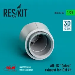AH-1G "Cobra" exhaust for ICM 1:35