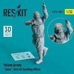 Yellow jersey "Santa" Aircraft Handling Officer 1:32
