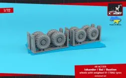 Iskander, Bal, Bastion wheels w/ VI-178AU tyres 1:72