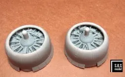 B-17 F/G (Early) Engine & Cowling set for HK M. 1:48