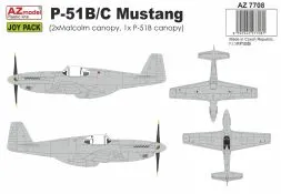 P-51B/C Mustang JOYPACK 1:72