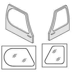 Ka-32 Cockpit Doors Sliding 1:48