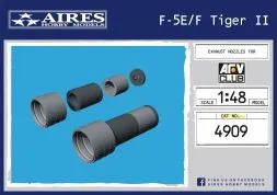F-5E/F Tiger II exhaust nozzles 1:48