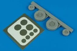 Phantom FGR.2 wheels & paint masks 1:48