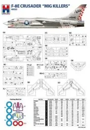 F-8E Crusader "MIG Killers" 1:48
