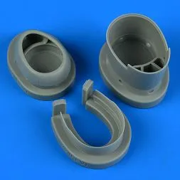 P-47D/M Thunderbolt cowling and cooling flaps (closed) 1:72