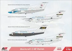 C-12A/C/U "Huron" military transporter 1:72