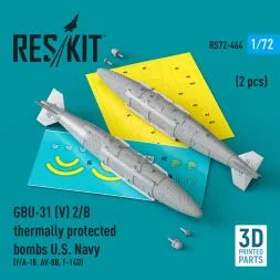 GBU-31 (V) 2/B thermally protected bombs U.S. Navy 1:72