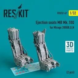 MB Mk.10Q Ejection seats (Mirage 2000B,D,N) 1:32