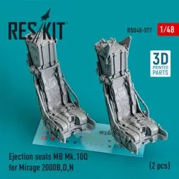 MB Mk.10Q Ejection seats (Mirage 2000B,D,N) 1:48
