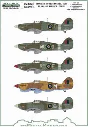 Hawker Hurricane Mk.I in Polish service part 1 1:72