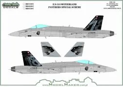 F/A-18 Switzerland Panthers special scheme 1:72