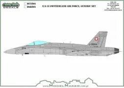 F/A-18C/D Switzerland Air Force 1:48