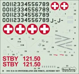 F/A-18C/D Switzerland Air Force 1:48