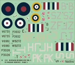 Hawker Hurricane Mk.I in Polish service part 1 1:48