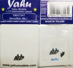 Swordfish Mk.I - instrument panel 1:72