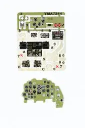 J2M3 Raiden - instrument panel 1:72