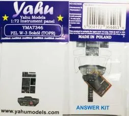 W-3 Sokół TOPR - instrument panel 1:72