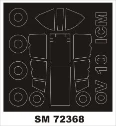 OV-10D mask for ICM 1:72