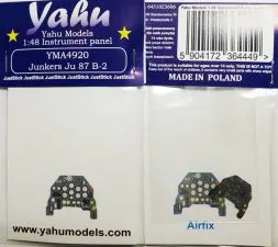 Junkers Ju 87B-1 Instrument Panel 1:48