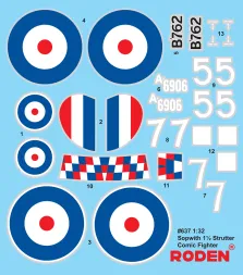 Sopwith 1 1/2 Strutter Comic Fighter 1:32