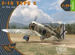 I-16 type 5 early (in the sky of Spain) 1:48