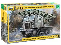STZ-5 Artillery Tracktor w/ BM-13 1:35