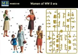 Women of WWII era 1:35