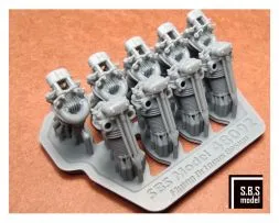 Bristol Bulldog engine upgrade set type 2 (Airfix) 1:48