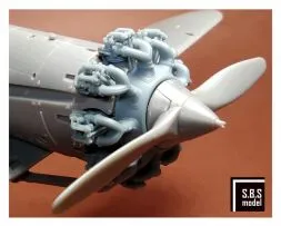 Bristol Bulldog engine upgrade set type 1 (Airfix) 1:48