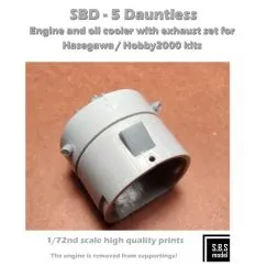 SBD-5 Dauntless engine 1:72