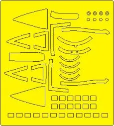 A-10 C Thunderbolt II mask for G.W.H. 1:48