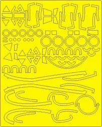 Fairey Gannet AS.1/AS.4 ADVANCED mask for Airfix 1:48