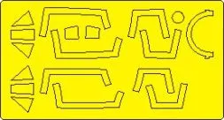 Meteor F.8/FR.9 EXPERT mask for AIRFIX 1:72