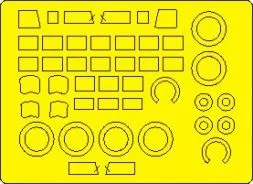C-47 Skytrain, Dakota Mk.III/IV mask for Airfix 1:72