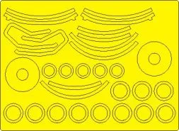 Boeing 737-800, C-40A, P-8A Poseidon, E-7A BIG mask for BPK 1:72