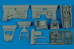 Spitfire Mk.XIVc cockpit set für Academy 1:48