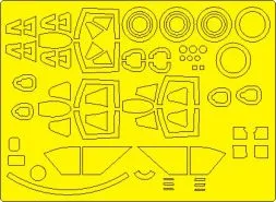 MiG-21 EXPERT mask for EDUARD 1:48