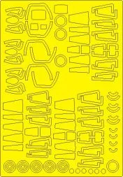 Yak-28PP Brewer-E ADVANCED mask for Hobby Boss 1:48